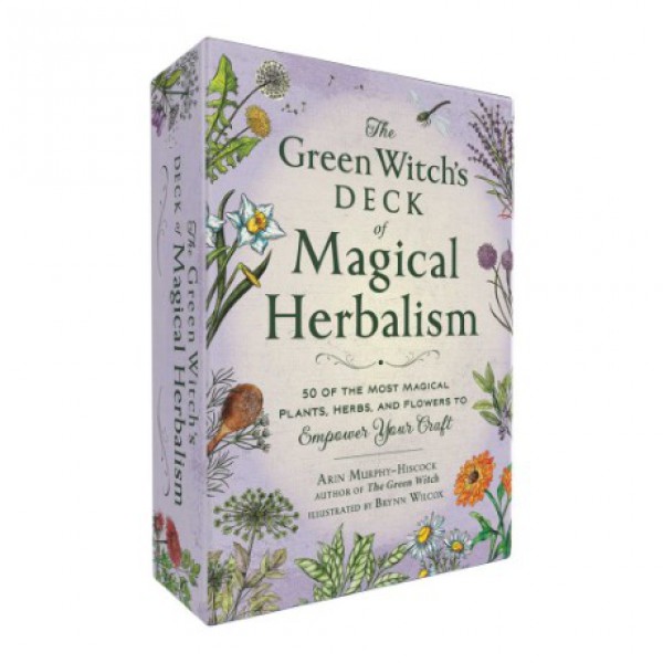 Green Witch's Deck of Magical Herbalism by Arin Murphy-Hiscock - ship in 10-20 business days, supplied by US partner