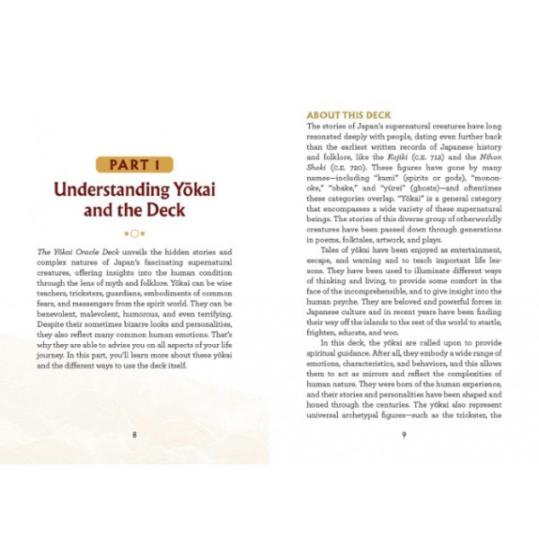 The Yokai Oracle Deck by Thersa Matsuura - ship in 10-20 business days, supplied by US partner