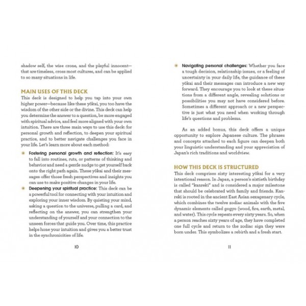 The Yokai Oracle Deck by Thersa Matsuura - ship in 10-20 business days, supplied by US partner