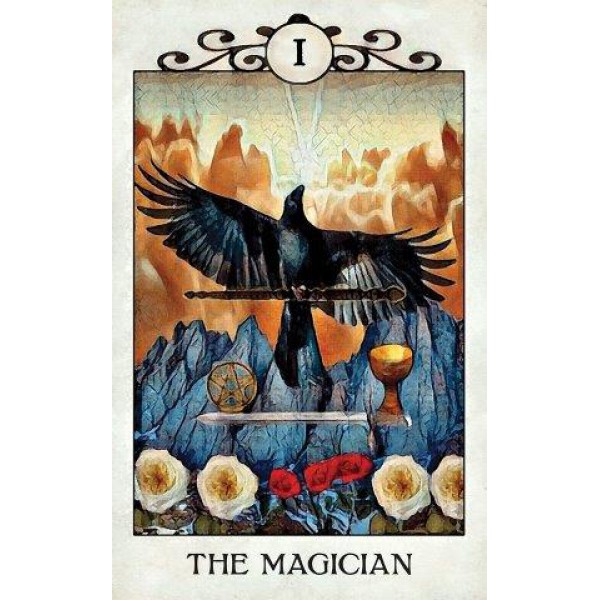 Crow Tarot by M J Cullinane - ship in 10-20 business days, supplied by US partner