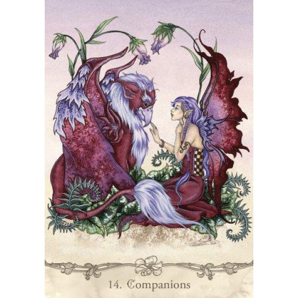 Fairy Wisdom Oracle Deck and Book Set by Amy Brown - ship in 10-20 business days, supplied by US partner