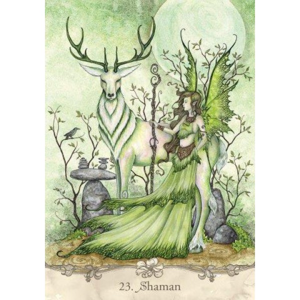 Fairy Wisdom Oracle Deck and Book Set by Amy Brown - ship in 10-20 business days, supplied by US partner