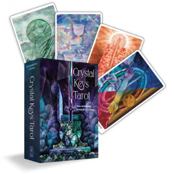 Crystal Keys Tarot by Dina Rosenberg - ship in 10-20 business days, supplied by US partner