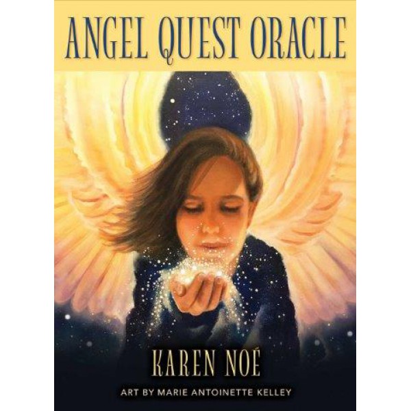 Angel Quest Oracle by Karen Noé and Marie Antoinette Kelley - ship in 10-20 business days, supplied by US partner