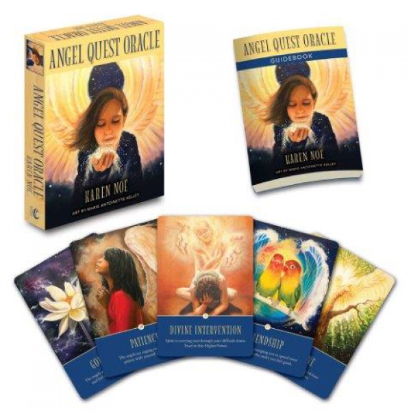 Angel Quest Oracle by Karen Noé and Marie Antoinette Kelley - ship in 10-20 business days, supplied by US partner