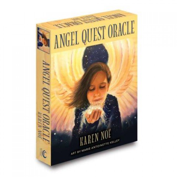 Angel Quest Oracle by Karen Noé and Marie Antoinette Kelley - ship in 10-20 business days, supplied by US partner