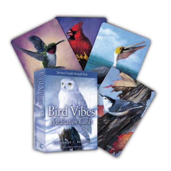 Bird Vibes Meditation Cards by Catherine C. Bastedo and Heather Bale - ship in 15-30 business days or more, supplied by US partner