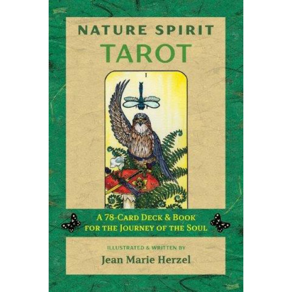 Nature Spirit Tarot: A 78-Card Deck and Book for the Journey of the Soul by Jean Marie Herzel - ship in 10-20 business days, supplied by US partner