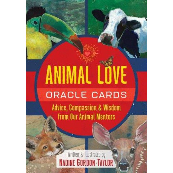 Animal Love Oracle Cards by Nadine Gordon-Taylor - ship in 10-20 business days, supplied by US partner