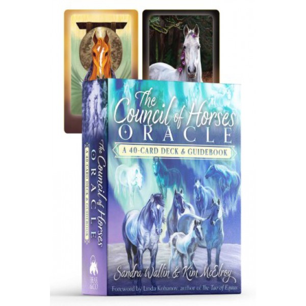 The Council of Horses Oracle by Sandra Wallin, Kim McElroy, and Linda Kohanov - ship in 10-20 business days, supplied by US partner