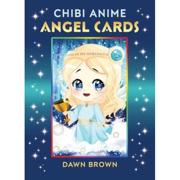 Chibi Anime Angel Cards by Dawn Brown and Crazy Cookie Maniac - ship in 10-20 business days, supplied by US partner