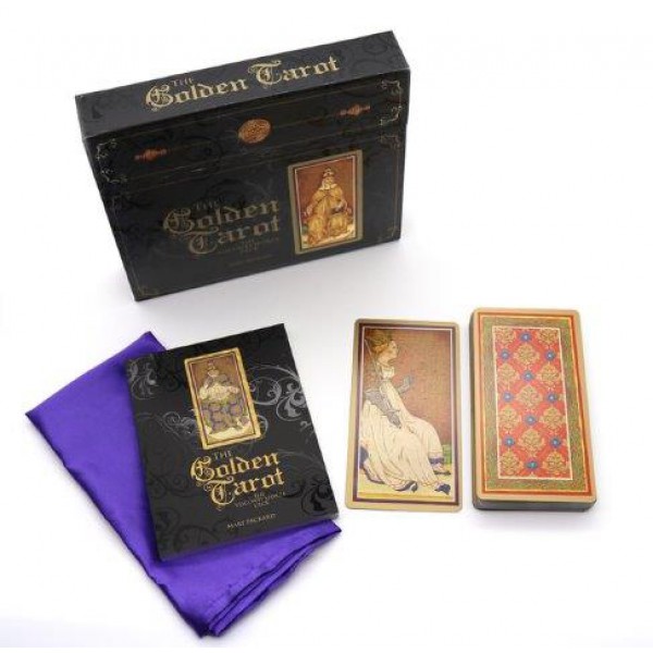 The Golden Tarot: The Visconti-Sforza Deck (with Book) by Mary Packard - ship in 10-20 business days, supplied by US partner