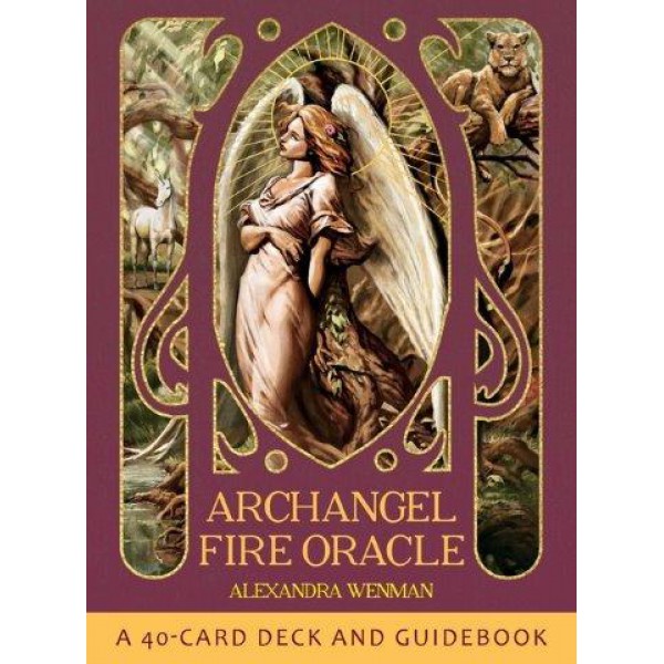 Archangel Fire Oracle by Alexandra Wenman, Aveliya Savina, and Diana Cooper - ship in 10-20 business days, supplied by US partner