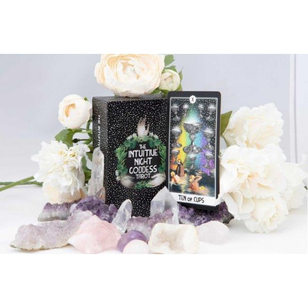 The Intuitive Night Goddess Tarot by Linzi Silverman - ship in 10-20 business days, supplied by US partner