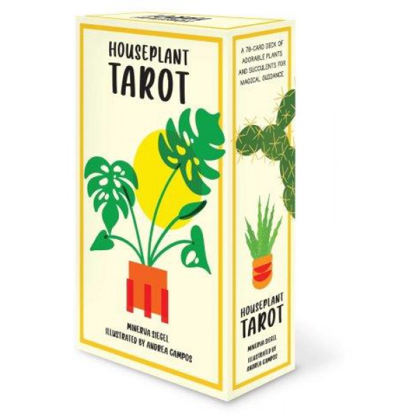 Houseplant Tarot by Minerva Siegel and Andrea Campos - ship in 10-20 business days, supplied by US partner