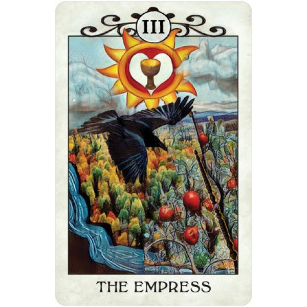 Crow Tarot Pocket Edition by M J Cullinane - ship in 10-20 business days, supplied by US partner