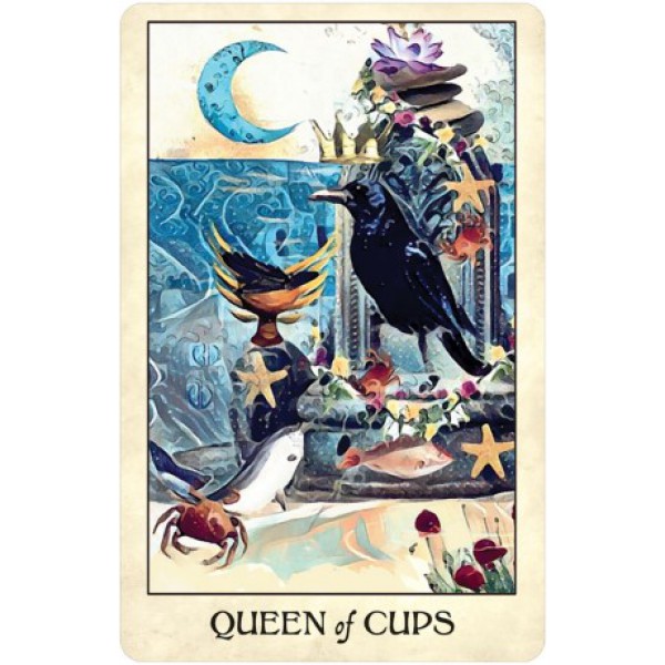 Crow Tarot Pocket Edition by M J Cullinane - ship in 10-20 business days, supplied by US partner