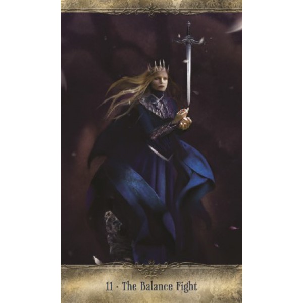 Fearless Fight Like a Girl Oracle Deck by Angi Sullins and Bente Schlick - ship in 10-20 business days, supplied by US partner