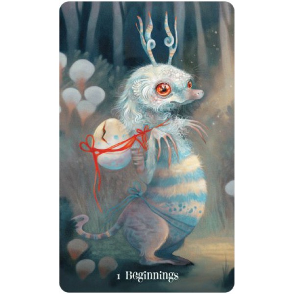 Wisdom of the Wild Things Oracle Deck & Book Set by Angi Sullins and Evaboneva - ship in 10-20 business days, supplied by US partner