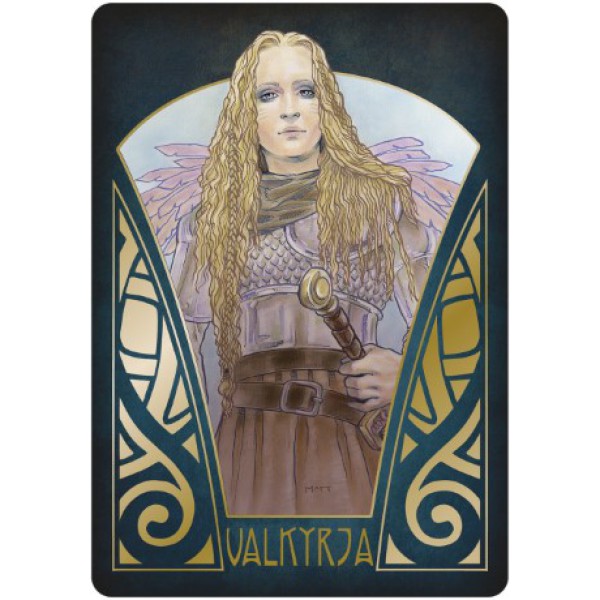 Gjallarhorn: A Norse Oracle Deck by Matt Hughes - ship in 10-20 business days, supplied by US partner