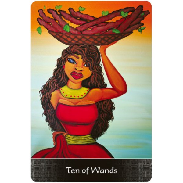 Afro Goddess Tarot Arcanas by Andrea Furtick - ship in 10-20 business days, supplied by US partner