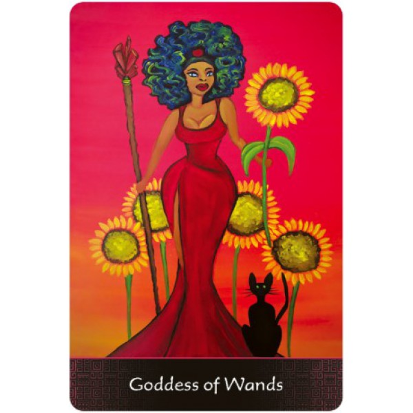 Afro Goddess Tarot Arcanas by Andrea Furtick - ship in 10-20 business days, supplied by US partner