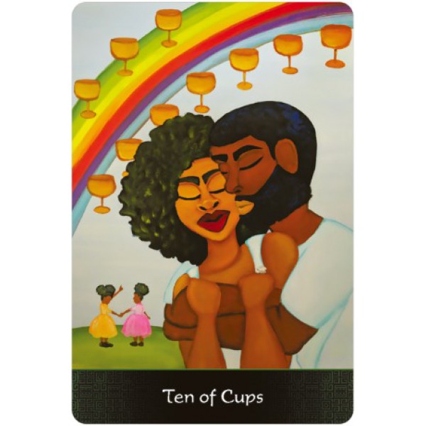 Afro Goddess Tarot Arcanas by Andrea Furtick - ship in 10-20 business days, supplied by US partner