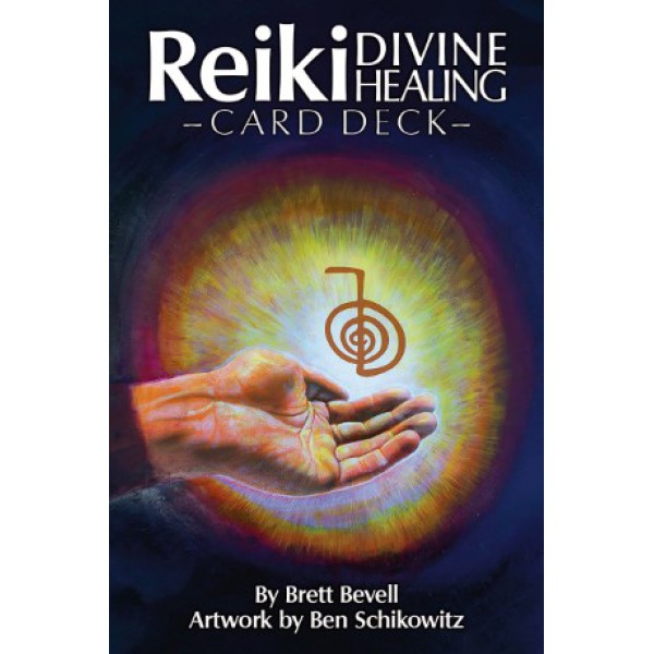 Reiki Divine Healing Card Deck by Ben Schikowitz and Brett Bevell - ship in 10-20 business days, supplied by US partner