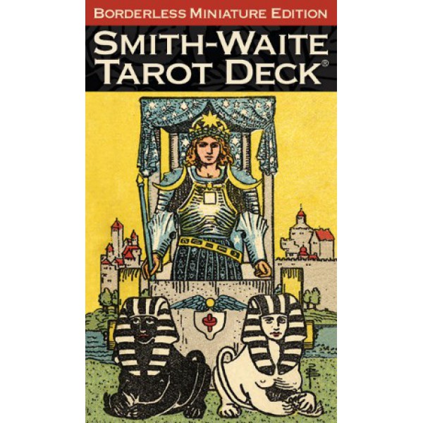 Smith-Waite® Tarot Deck Borderless Miniature Edition by Smith, Pamela Colman - ship in 10-20 business days, supplied by US partner