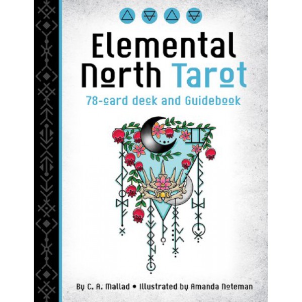 Elemental North Tarot by C A Mallad and Amanda Noteman - ship in 10-20 business days, supplied by US partner