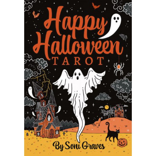 Happy Halloween Tarot by Soni Graves - ship in 10-20 business days, supplied by US partner