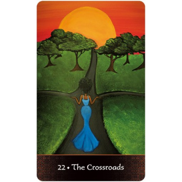 Afro Goddess Lenormand Oracle by Andrea Furtick - ship in 10-20 business days, supplied by US partner