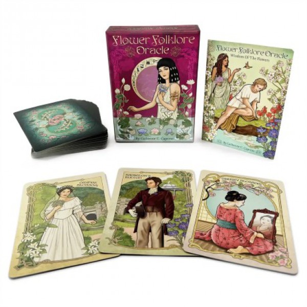 Flower Folklore Oracle by Catherine Caprino - ship in 10-20 business days, supplied by US partner