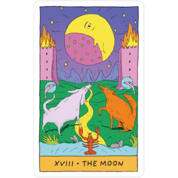 Whimsical Witch Tarot in a Tin by Helene Lespagnard - ship in 10-20 business days, supplied by US partner