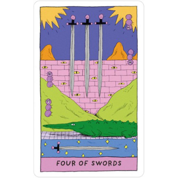 Whimsical Witch Tarot in a Tin by Helene Lespagnard - ship in 10-20 business days, supplied by US partner