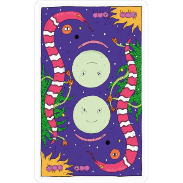 Whimsical Witch Tarot in a Tin by Helene Lespagnard - ship in 10-20 business days, supplied by US partner