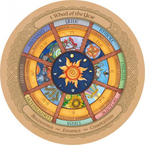 Enchanted Wheel Oracle by Alison Denicola - ship in 10-20 business days, supplied by US partner