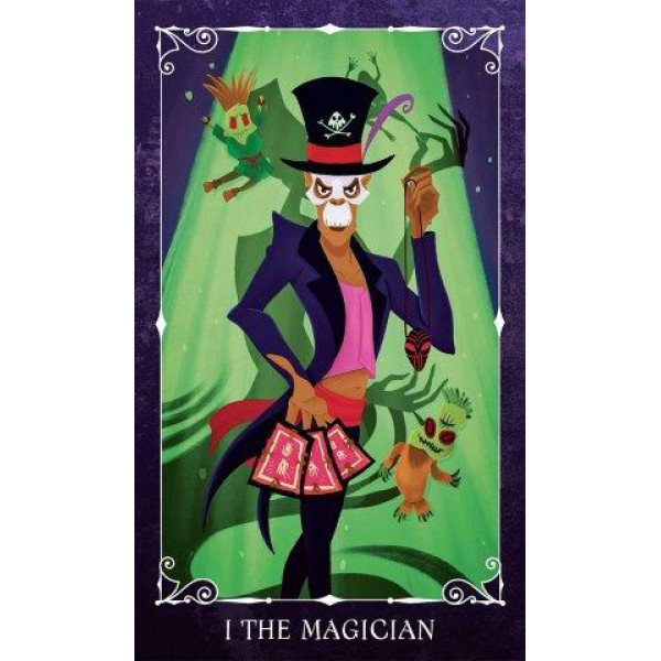 Disney Villains Tarot Deck and Guidebook Movie Tarot Deck Pop Culture Tarot by Minerva Siegel and Ellie Goldwine - ship in 10-20 business days, supplied by US partner