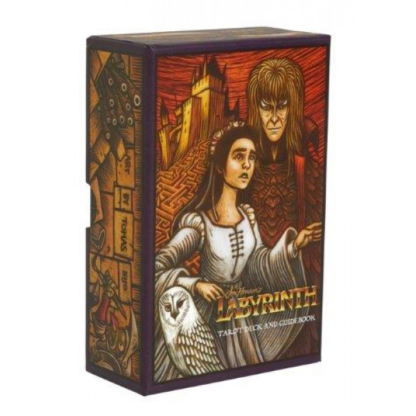 Labyrinth Tarot Deck and Guidebook Movie Tarot Deck by Minerva Siegel and Tomás Hijo - ship in 10-20 business days, supplied by US partner