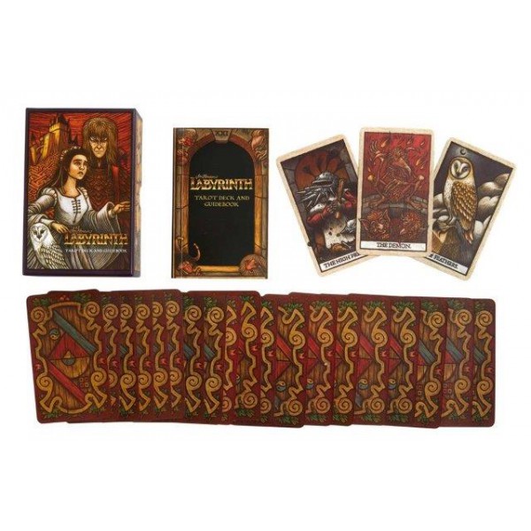 Labyrinth Tarot Deck and Guidebook Movie Tarot Deck by Minerva Siegel and Tomás Hijo - ship in 10-20 business days, supplied by US partner