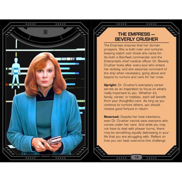 Star Trek: The Next Generation Tarot Deck and Guidebook by Tori Schafer and Nicky Barkla - ship in 10-20 business days, supplied by US partner