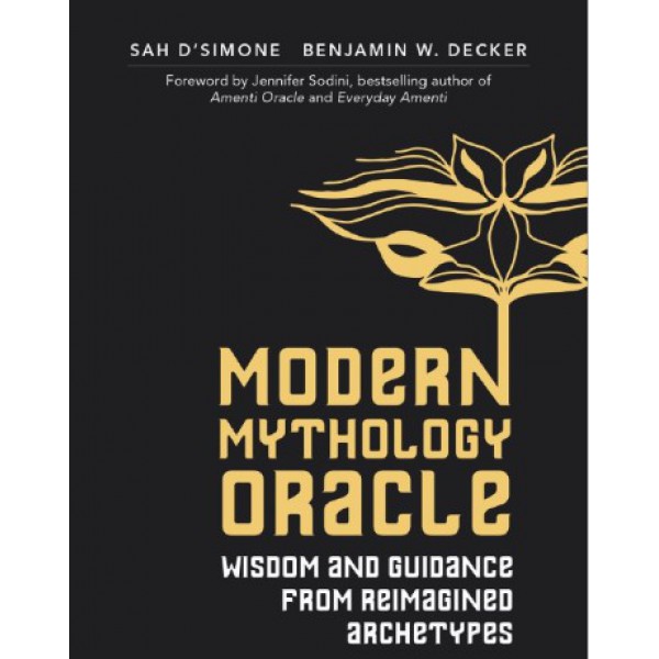 The Modern Mythology Oracle Deck by Sah D'Simone, Benjamin W. Decker, and Jennifer Sodini - ship in 10-20 business days, supplied by US partner