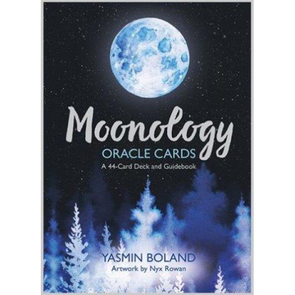 Moonology Oracle Cards: A 44-Card Deck and Guidebook by Yasmin Boland and Nyx Rowan - ship in 10-20 business days, supplied by US partner