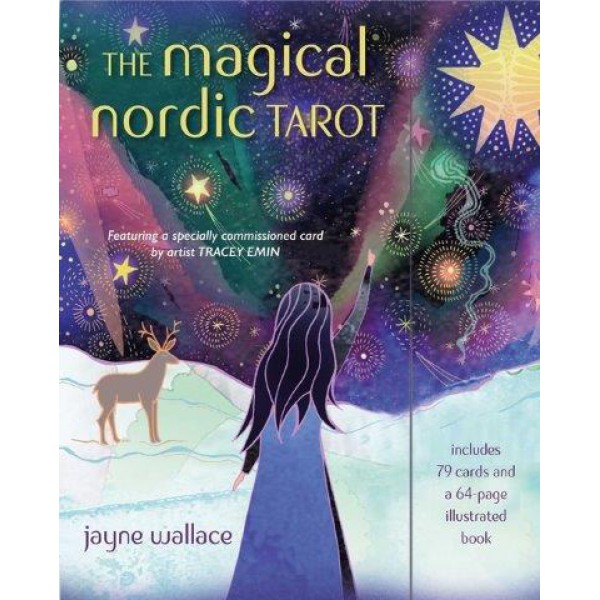 The Magical Nordic Tarot: Includes a Full Deck of 79 Cards and a 64-Page Illustrated Book by Jayne Wallace - ship in 10-20 business days, supplied by US partner