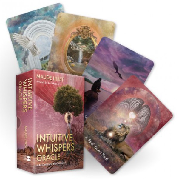 Intuitive Whispers Oracle by Maude Hirst and Lori Menna - ship in 10-20 business days, supplied by US partner