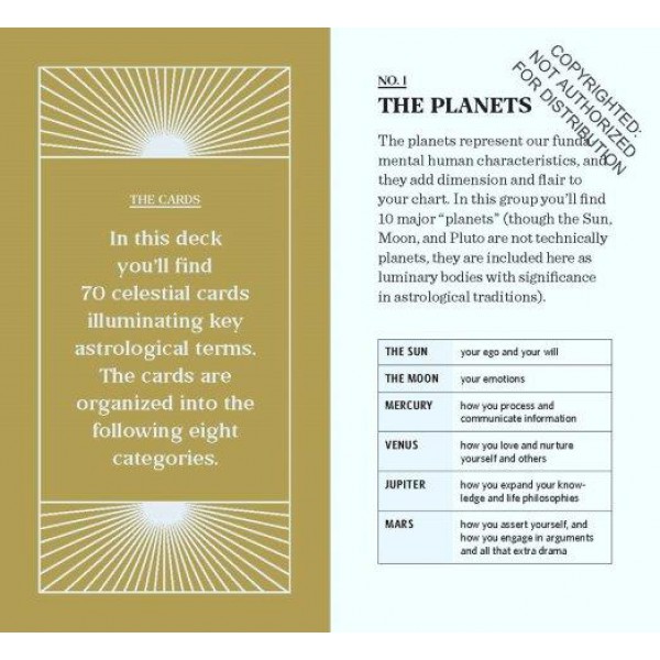 The Astrology Deck by Lisa Stardust - ship in 10-20 business days, supplied by US partner