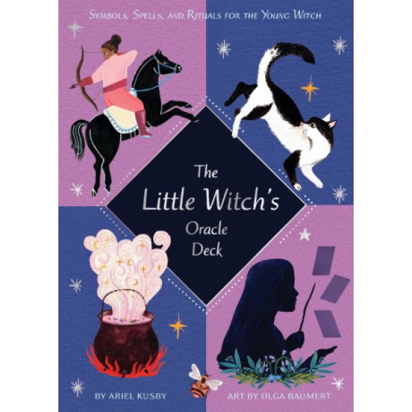 The Little Witch's Oracle Deck by Ariel Kusby and Olga Baumert - ship in 10-20 business days, supplied by US partner