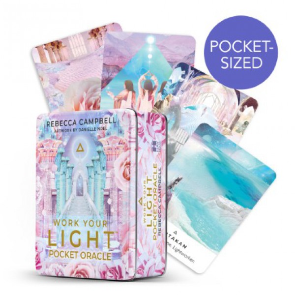 Work Your Light Pocket Oracle Cards by Rebecca Campbell - ship in 10-20 business days, supplied by US partner