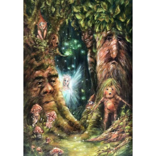 The Enchanted Realms Oracle by Karen Kay - ship in 10-20 business days, supplied by US partner