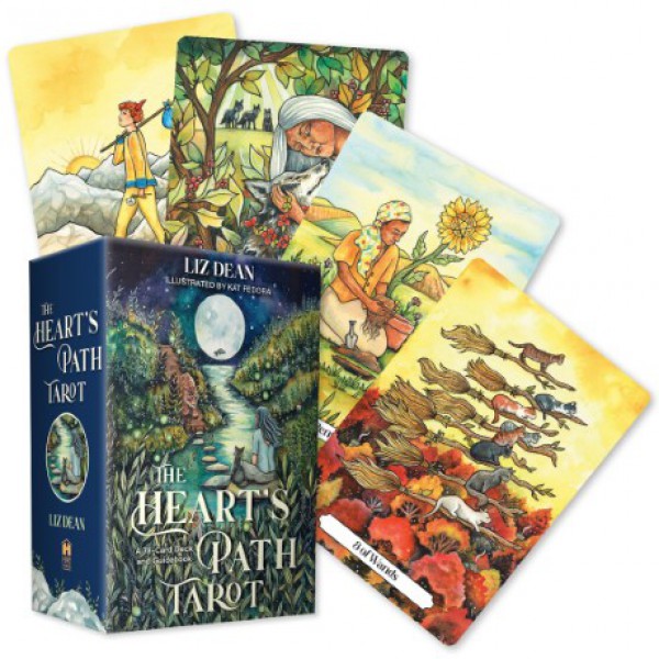 The Heart's Path Tarot by Liz Dean - ship in 10-20 business days, supplied by US partner